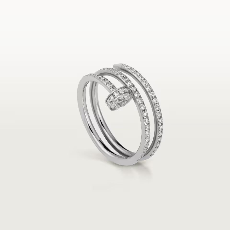 [sparkle Jewelery]JUSTE RING 4.8MM FULL DIAMOND