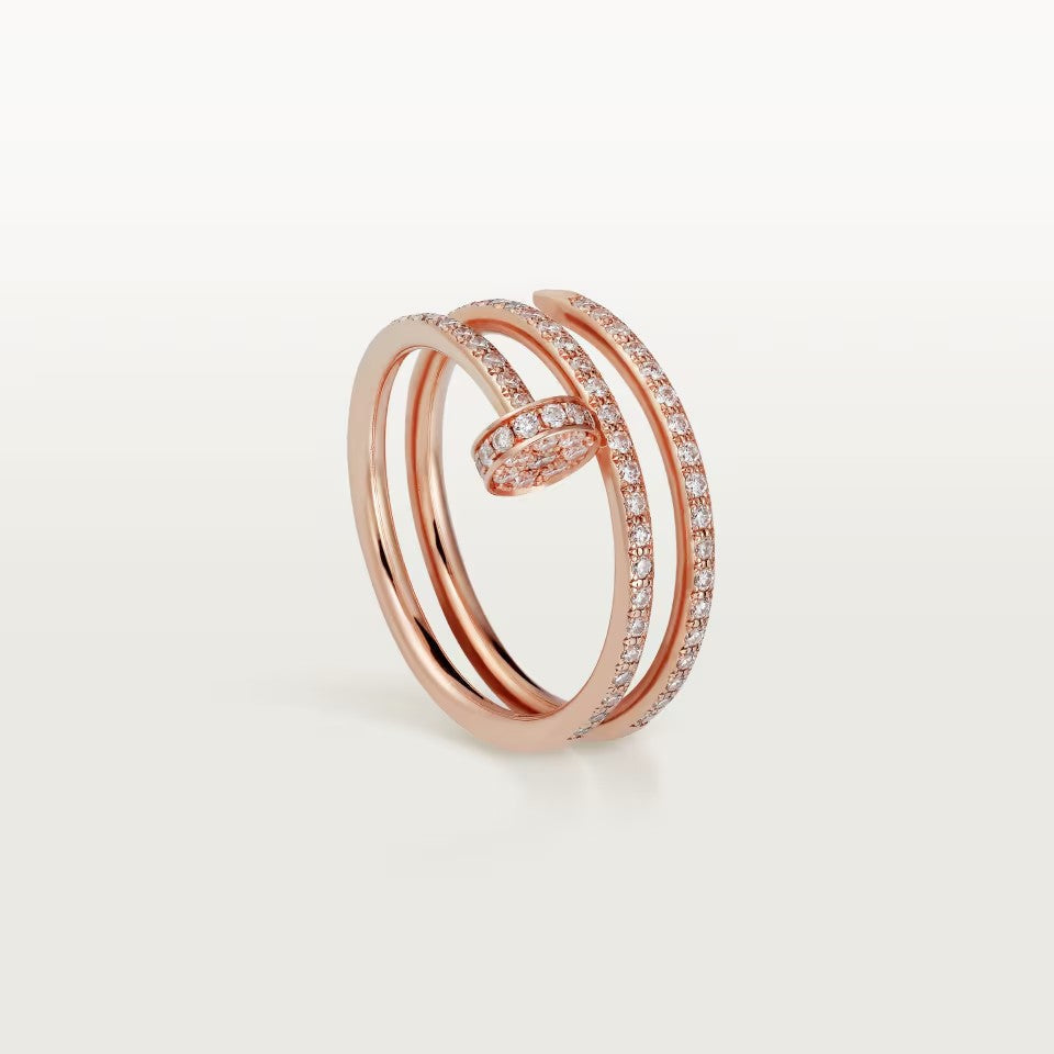 [sparkle Jewelery]JUSTE RING 4.8MM FULL DIAMOND