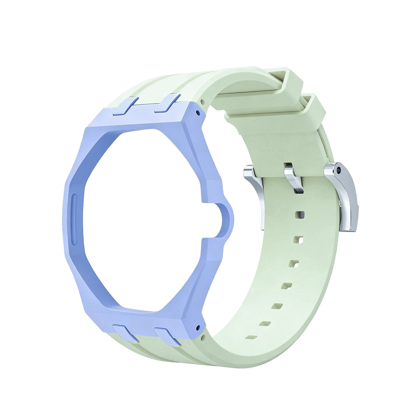 [Sparkle]Royal Oak Pop Exklusives Gehäuse aus Bioceramic & Silikonarmband Mix Color