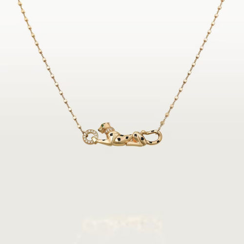 [sparkle Jewelery]PANTHERE FULL DIAMOND NECKLACE