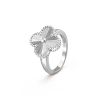 [sparkle Jewelry ]CLOVER SILVER RING