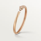 [sparkle Jewelery]PANTHERE HALF DIAMOND OPEN BRACELET