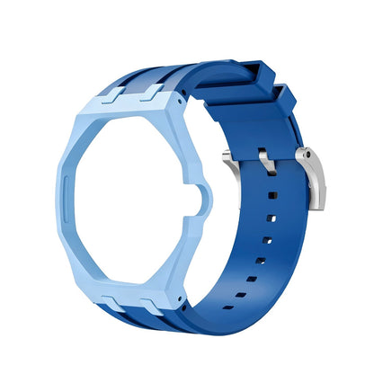 [Sparkle]Royal Oak Pop Exklusives Gehäuse aus Bioceramic & Silikonarmband Mix Color