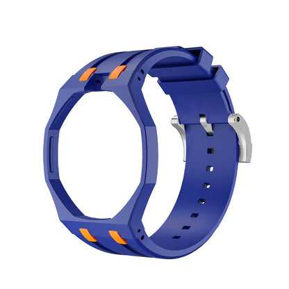 [Sparkle]Royal Oak Pop Exklusives Gehäuse aus Bioceramic & Silikonarmband Mix Color