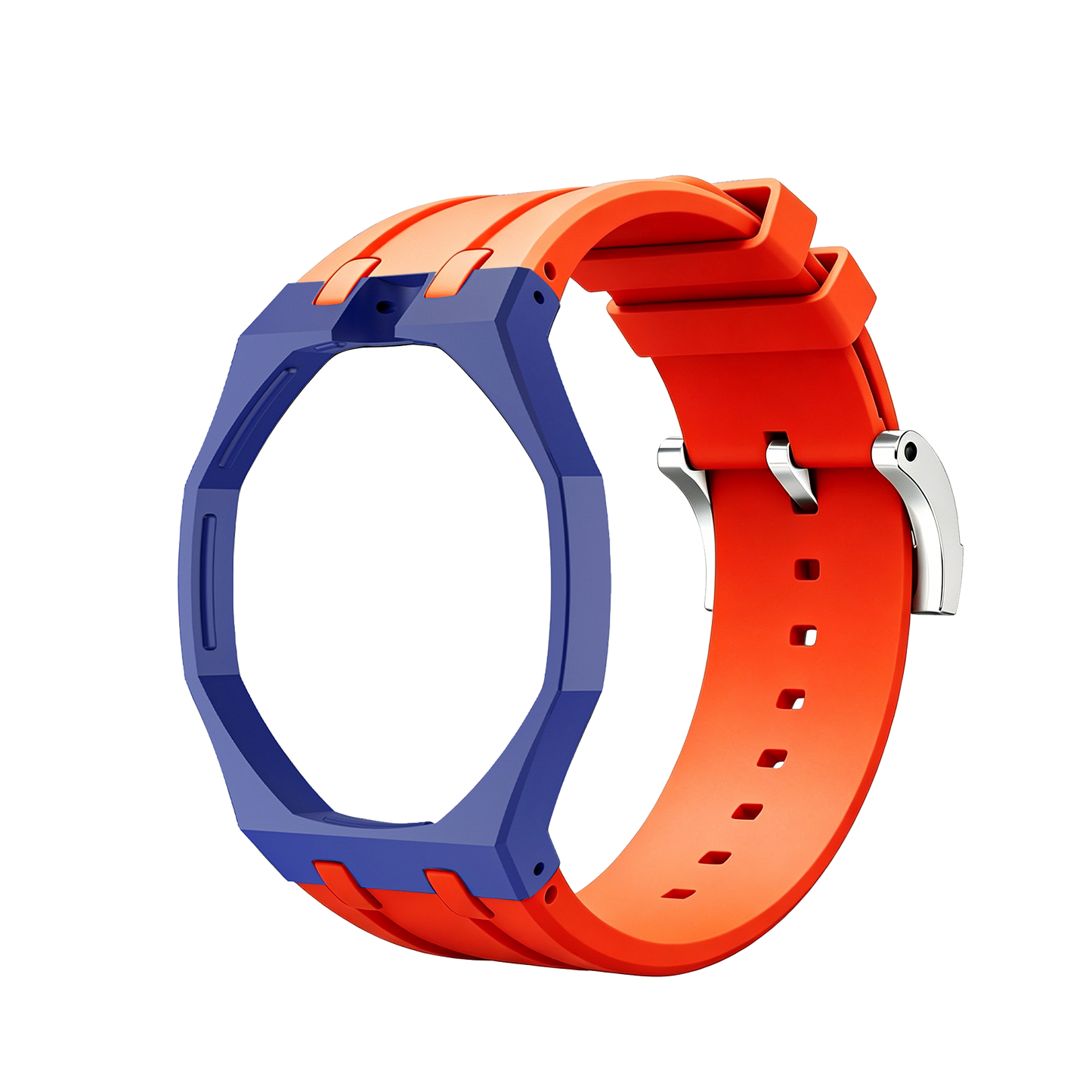 [Sparkle]Royal Oak Pop Exklusives Gehäuse aus Bioceramic & Silikonarmband Mix Color