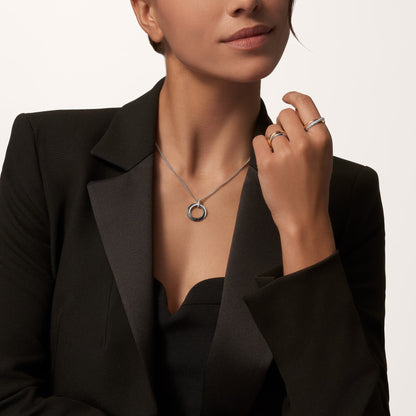 [sparkle Jewelery]TRINITY CERAMIC NECKLACE
