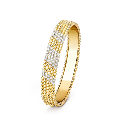 [sparkle Jewelry]  FIVE-ROW DIAMOND BRACELET