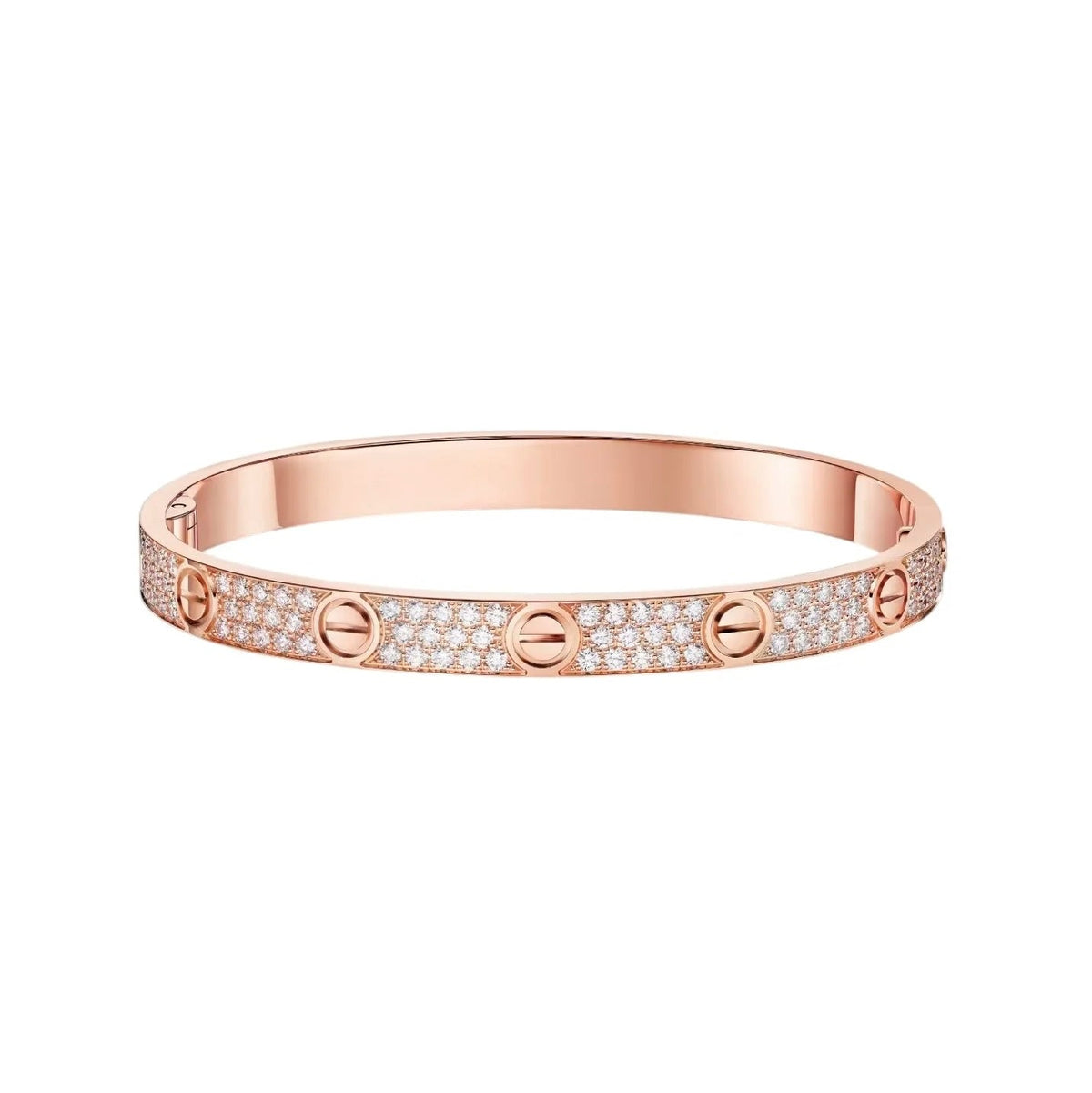 [sparkle Jewelery]LOVE BRACELET 6.1MM DIAMOND-PAVED