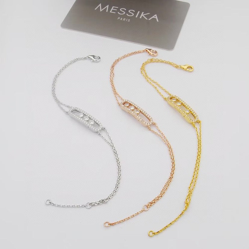 [sparkle Jewelry] Move Classique pavé bracelet