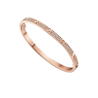 [Sparkle]KLASSISCHER 3.65MM LOVE VOLL PAVEE-ARMBAND