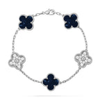 [sparkle Jewelry ]CLOVER 5 MOTIF PIETERSITE BRACELET COLLECTION