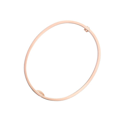 [Sparkle]KLASSISCHER 6,1MM LOVE ARMBREIF MIT EINZELNER SCHRAUBVERSCHLUSS