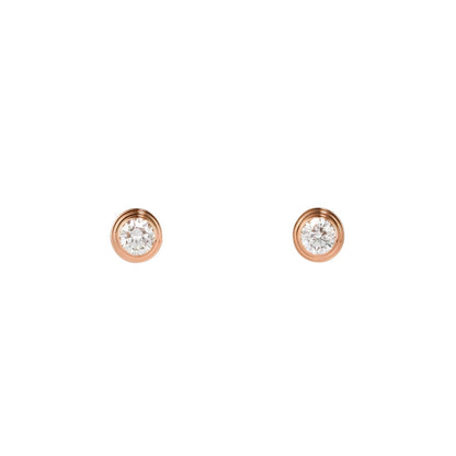 [Sparkle]D'AMOUR 5MM DIAMOND STUD EARRINGS