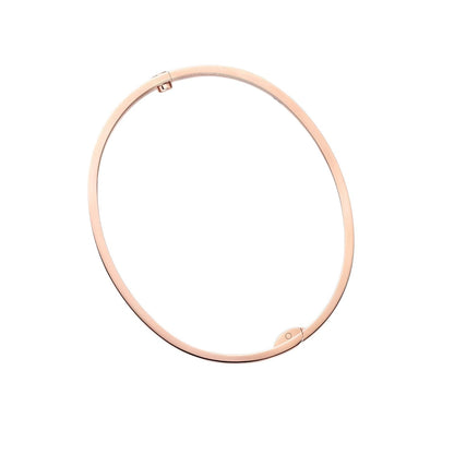 [Sparkle]KLASSISCHER 6.1MM LOVE EINZELSCHRAUBEN-VERSCHLUSS-ARMBAND - 4-DIAMANTEN