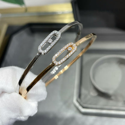 [sparkle Jewelry]Move Uno pavé flex bangle medium