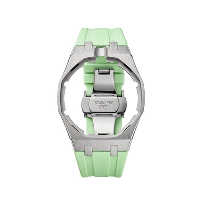 [Sparkle]Royal Oak Pop Exklusiv Stahlgehäuse & Silikonarmband mit Ladehalterung
