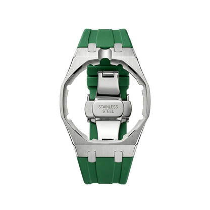 [Sparkle]Royal Oak Pop Exklusiv Stahlgehäuse & Silikonarmband mit Ladehalterung