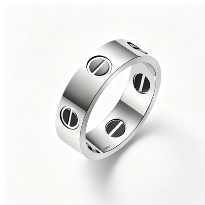 [sparkle Jewelery]LOVE RING 5.5MM NO DIAMONDS  CERAMIC