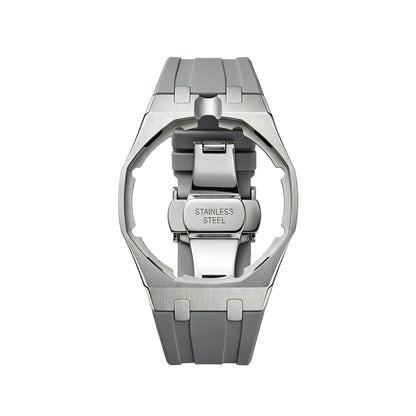 [Sparkle]Royal Oak Pop Exklusiv Stahlgehäuse & Silikonarmband mit Ladehalterung