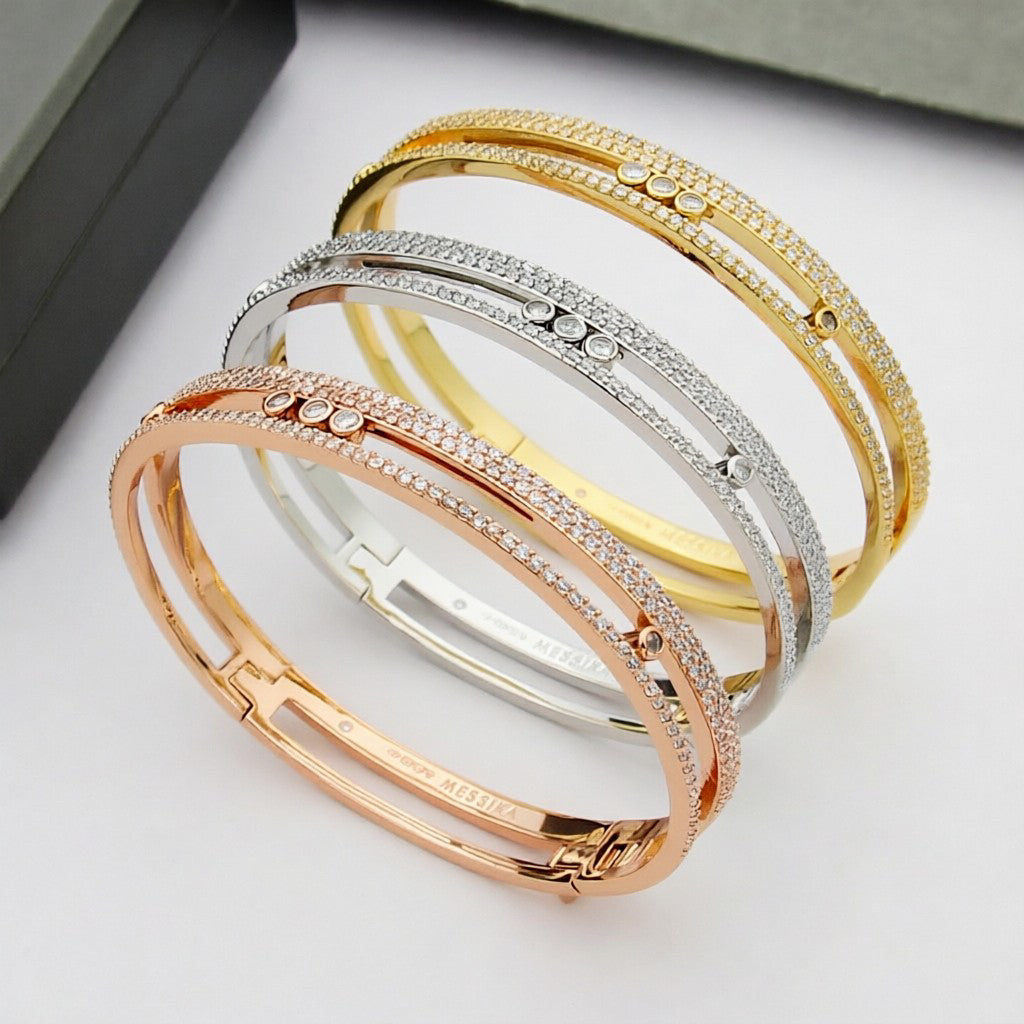[sparkle Jewelry]Move Romane pavé bangle