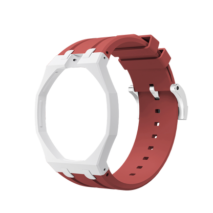 [Sparkle]Royal Oak Pop Exklusives Gehäuse aus Bioceramic & Silikonarmband Mix Color