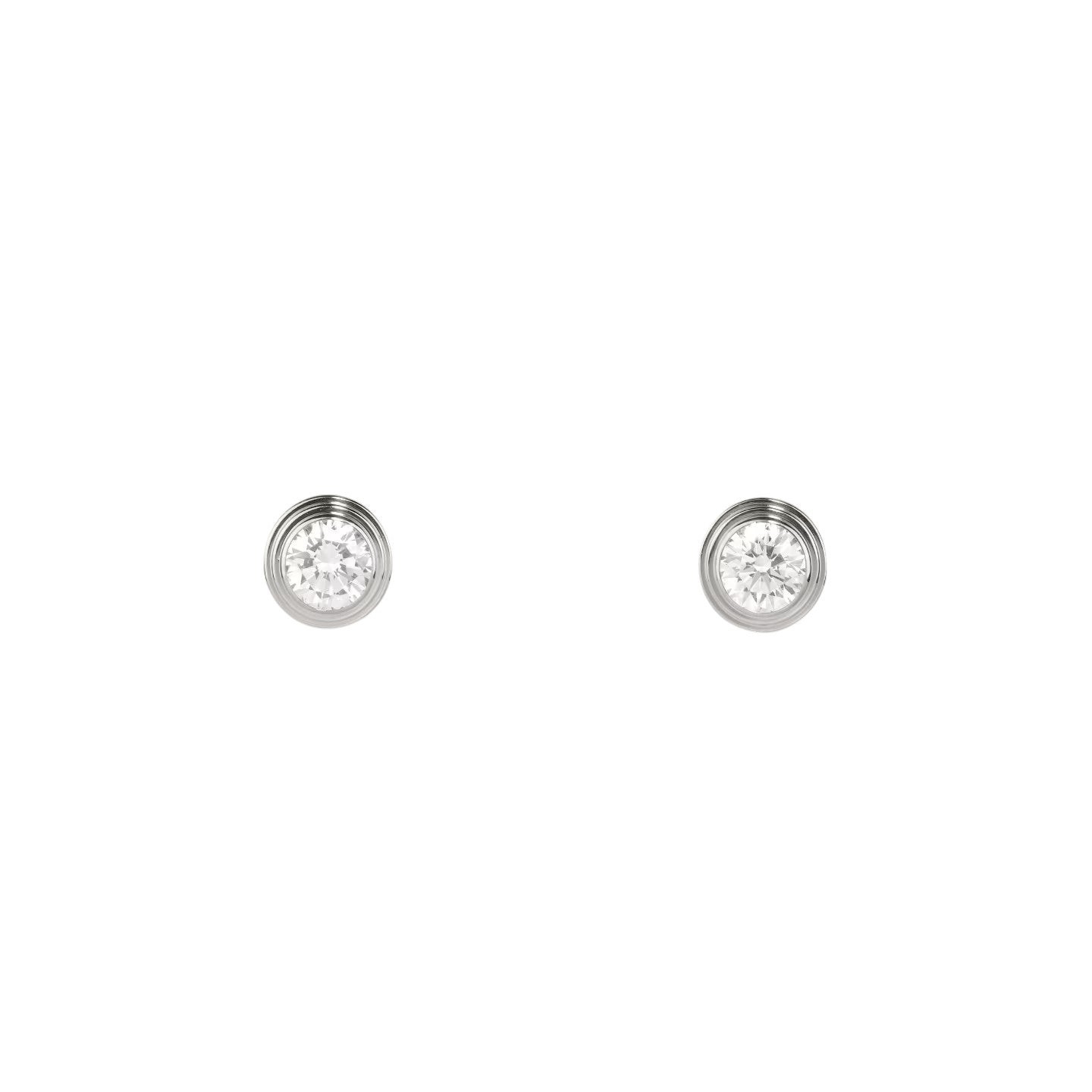 [Sparkle]D'AMOUR 5MM DIAMOND STUD EARRINGS