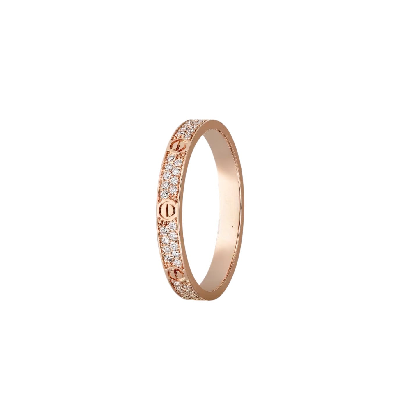 [Sparkle]LIEBESRING 2.6MM PAVÉ-DIAMANT