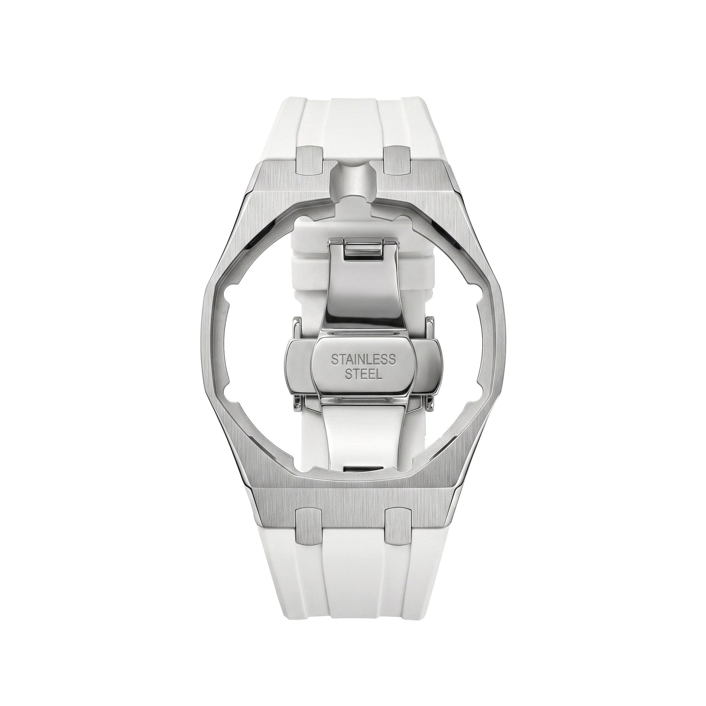 [Sparkle]Royal Oak Pop Exklusiv Stahlgehäuse & Silikonarmband mit Ladehalterung