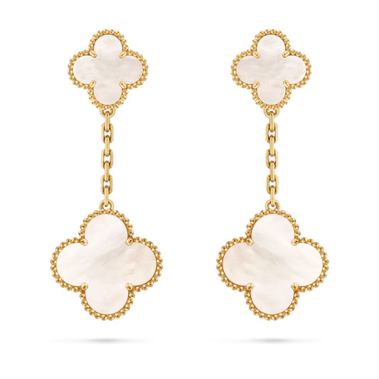 [Sparkle]KLEE-DOPPELMOTIV-STATEMENT-OHRSTECKER – DOUBLE-CHARM-KOLLEKTION