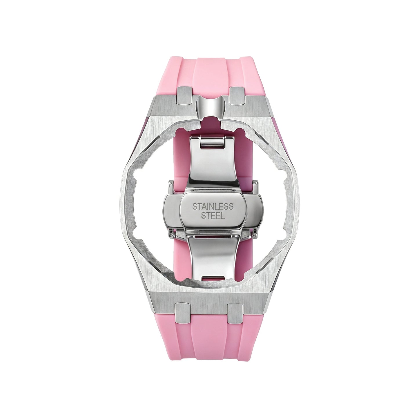 [Sparkle]Royal Oak Pop Exklusiv Stahlgehäuse & Silikonarmband mit Ladehalterung