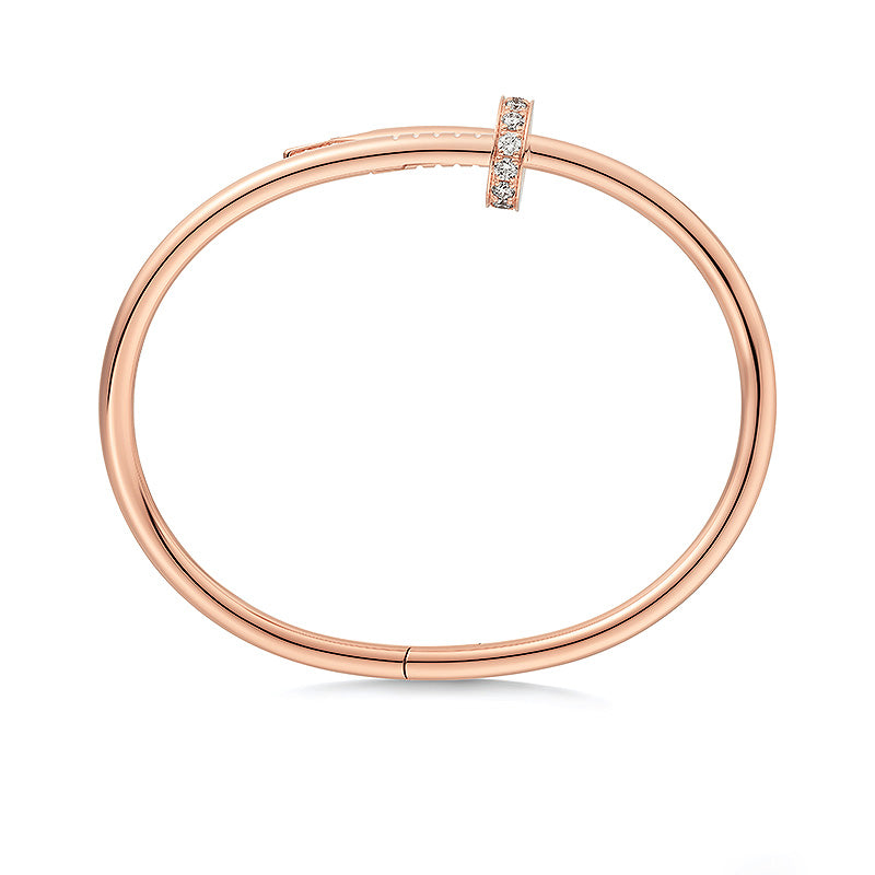 [Sparkle]JUSTE UN CLOU 3,5 MM KLASSISCHER DIAMANTARMREIF