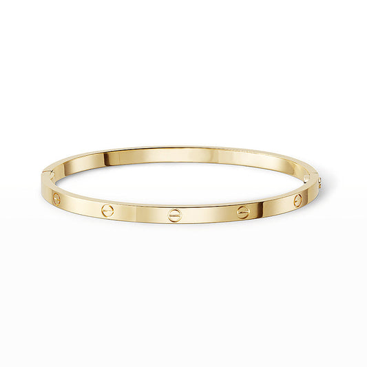 [Sparkle]LOVE 3.65MM SMALL MODEL BANGLE