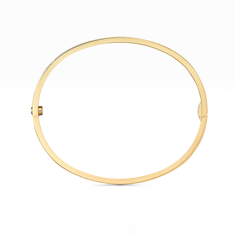 [Sparkle]LIEBE 3,65 MM KLEINER MODELLARMBREIF - 6 DIAMANTEN