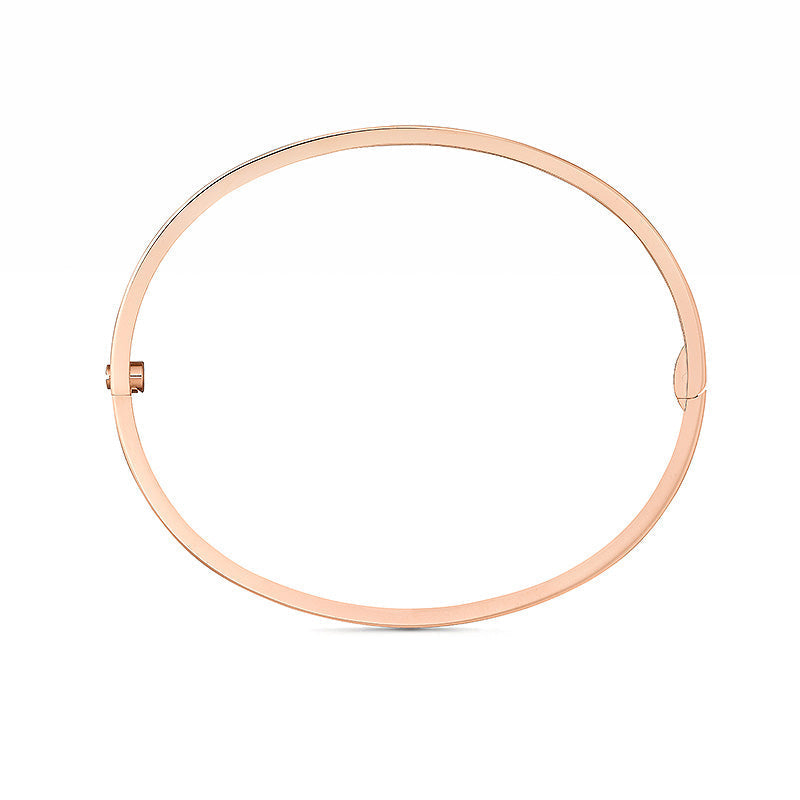 [Sparkle]LIEBE 3,65 MM KLEINER MODELLARMBREIF - 6 DIAMANTEN