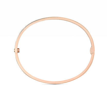 [Sparkle]LIEBE 3,65 MM KLEINER MODELLARMBREIF - 6 DIAMANTEN