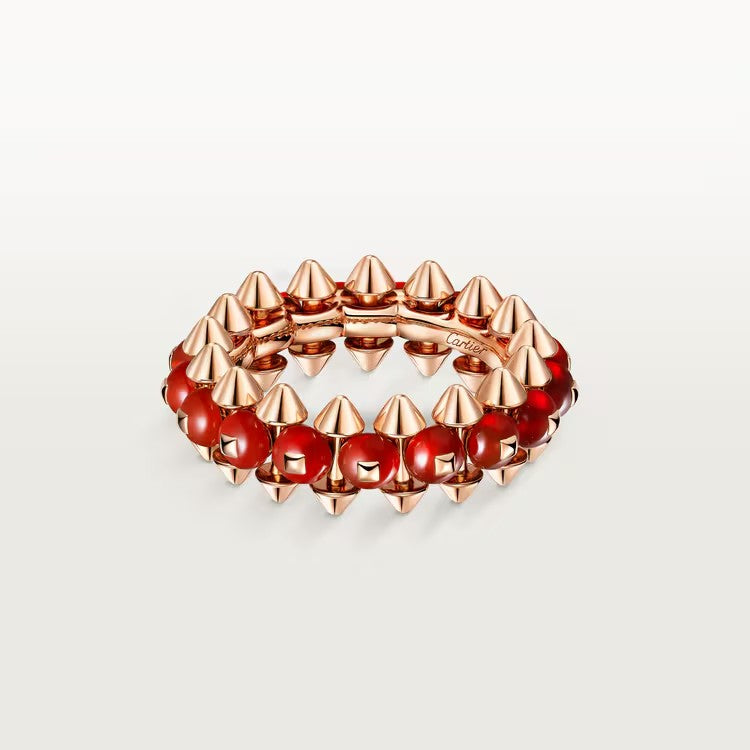 [sparkle Jewelery]CLASH 7.9MM AGATE CHALCEDONY RING