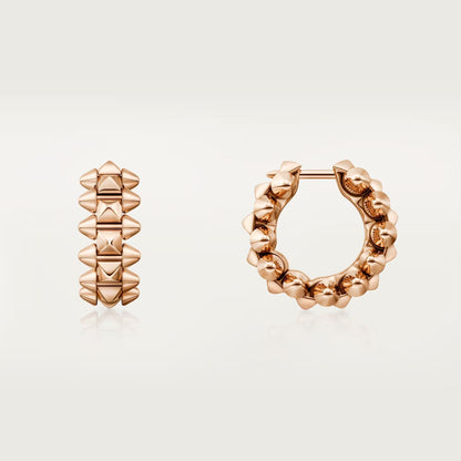 [sparkle Jewelery]CLASH MINI HOOP EARRINGS