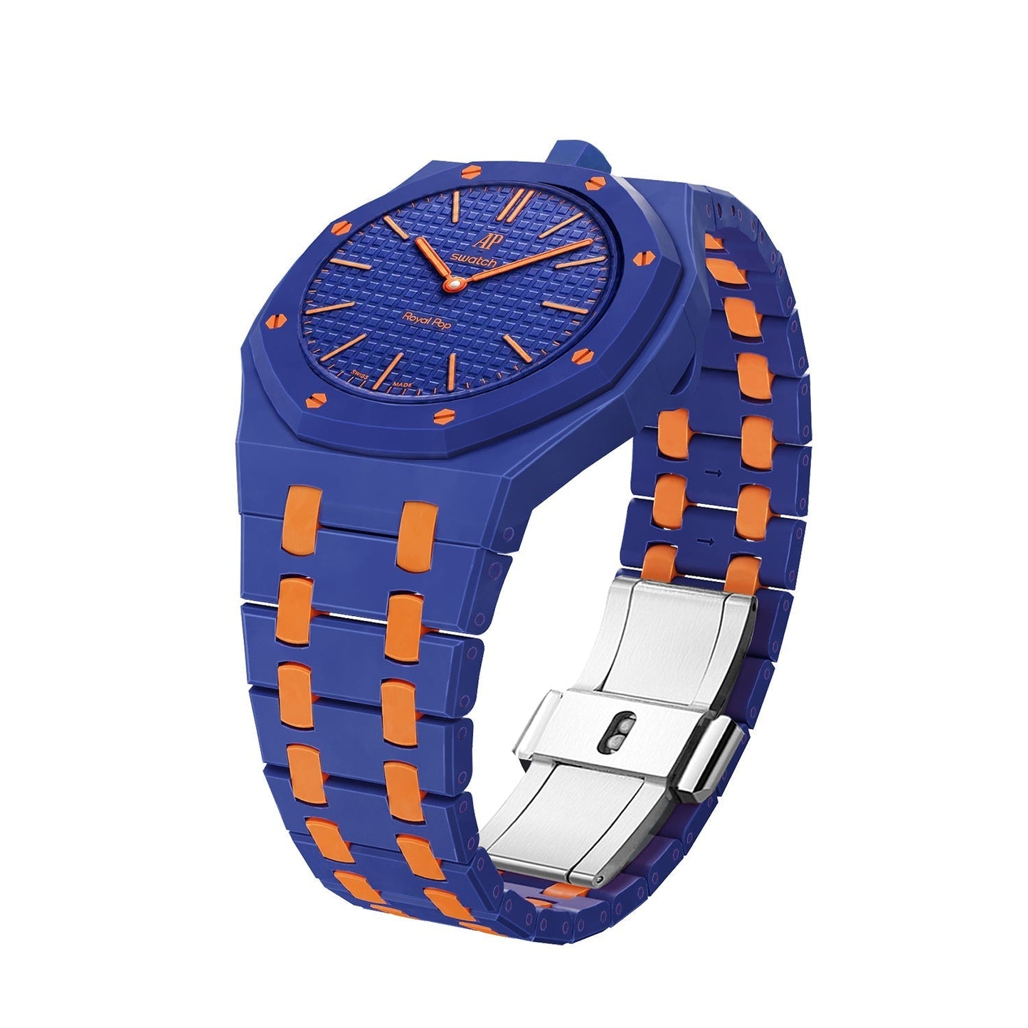 [Sparkle]Royal Oak Pop Exklusiv Bioceramic Gehäuse & Bioceramic Armband Mix Farbe