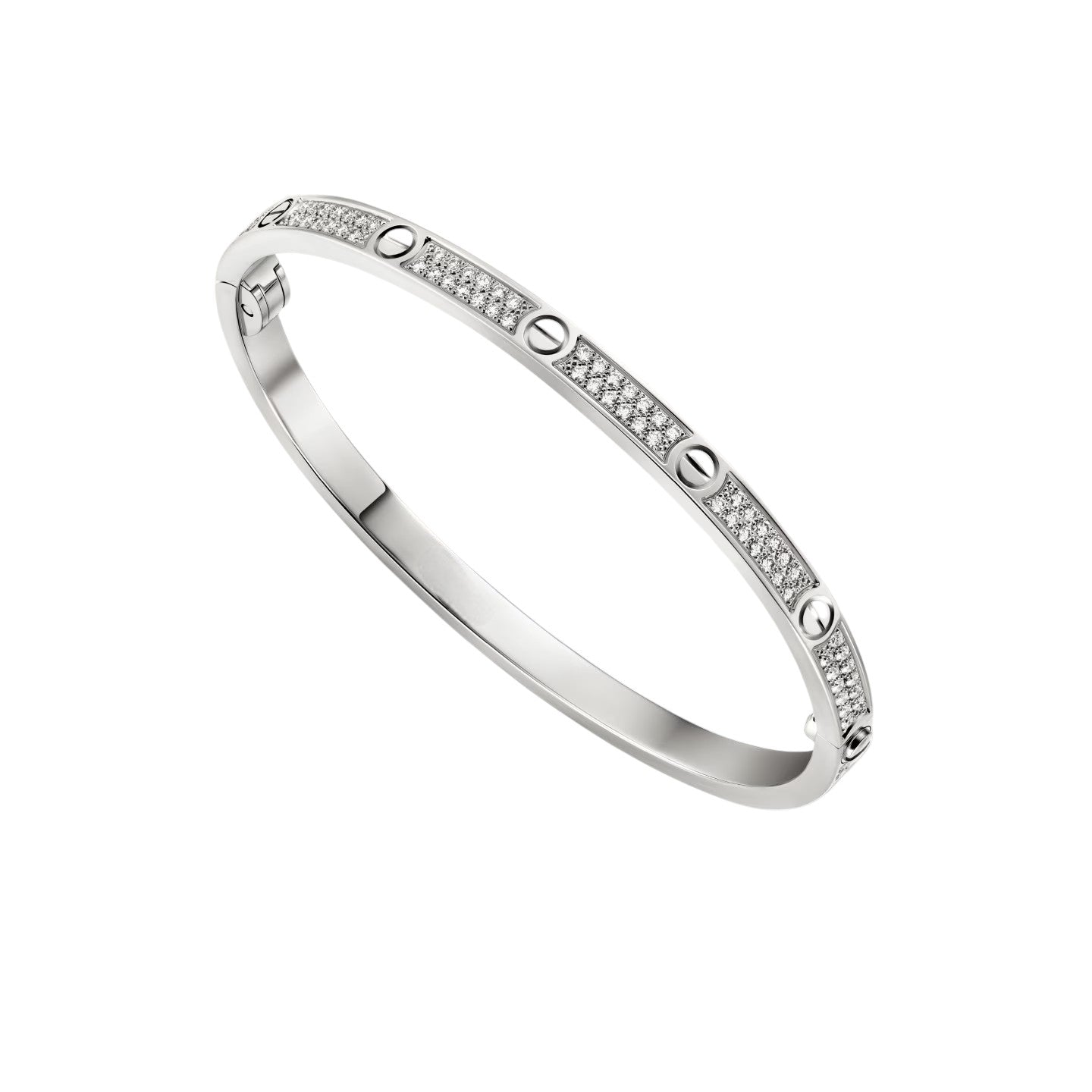 [Sparkle]KLASSISCHER 3.65MM LOVE VOLL PAVEE-ARMBAND