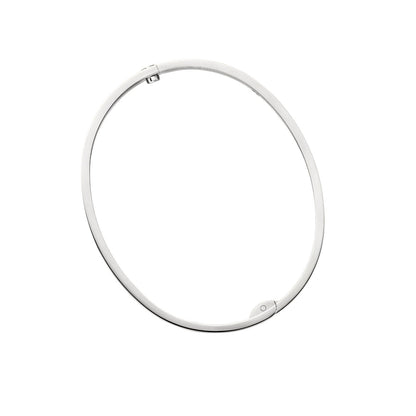 [Sparkle]KLASSISCHER 6.1MM LOVE EINZELSCHRAUBEN-VERSCHLUSS-ARMBAND - 4-DIAMANTEN