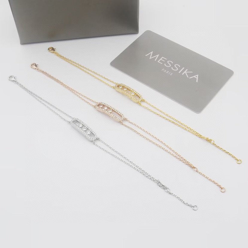 [sparkle Jewelry] Move Classique pavé bracelet