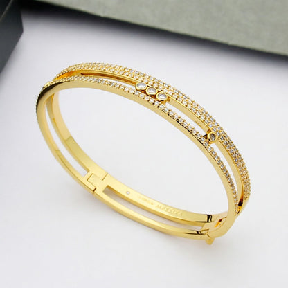 [sparkle Jewelry]Move Romane pavé bangle