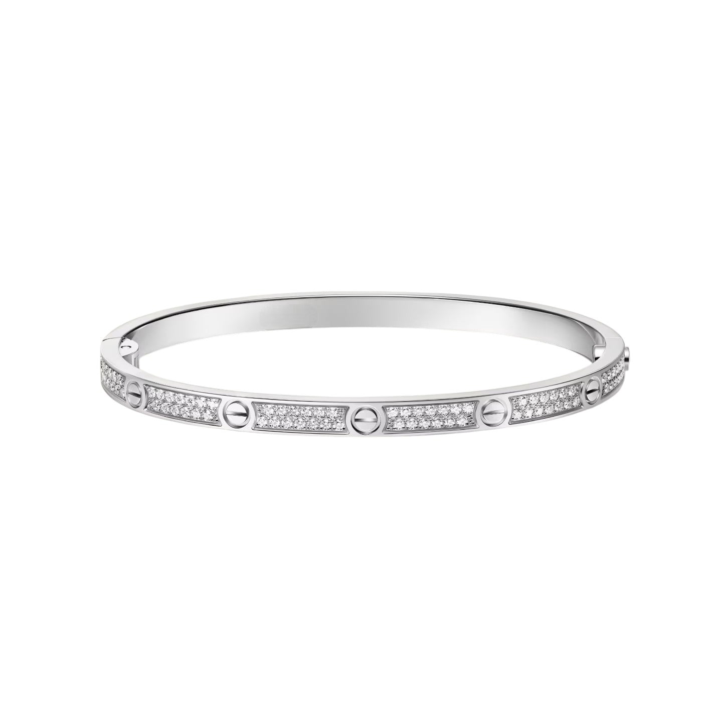 [Sparkle]KLASSISCHER 3.65MM LOVE VOLL PAVEE-ARMBAND