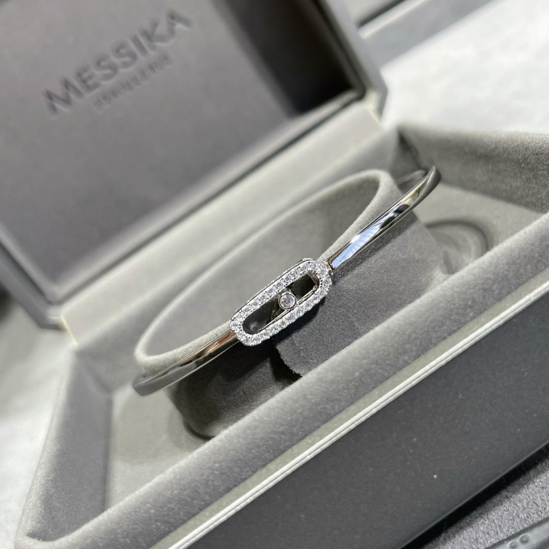 [sparkle Jewelry]Move Uno pavé flex bangle medium