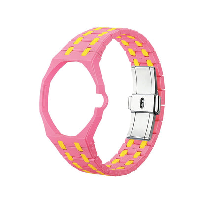 [Sparkle]Royal Oak Pop Exklusiv Bioceramic Gehäuse & Bioceramic Armband Mix Farbe