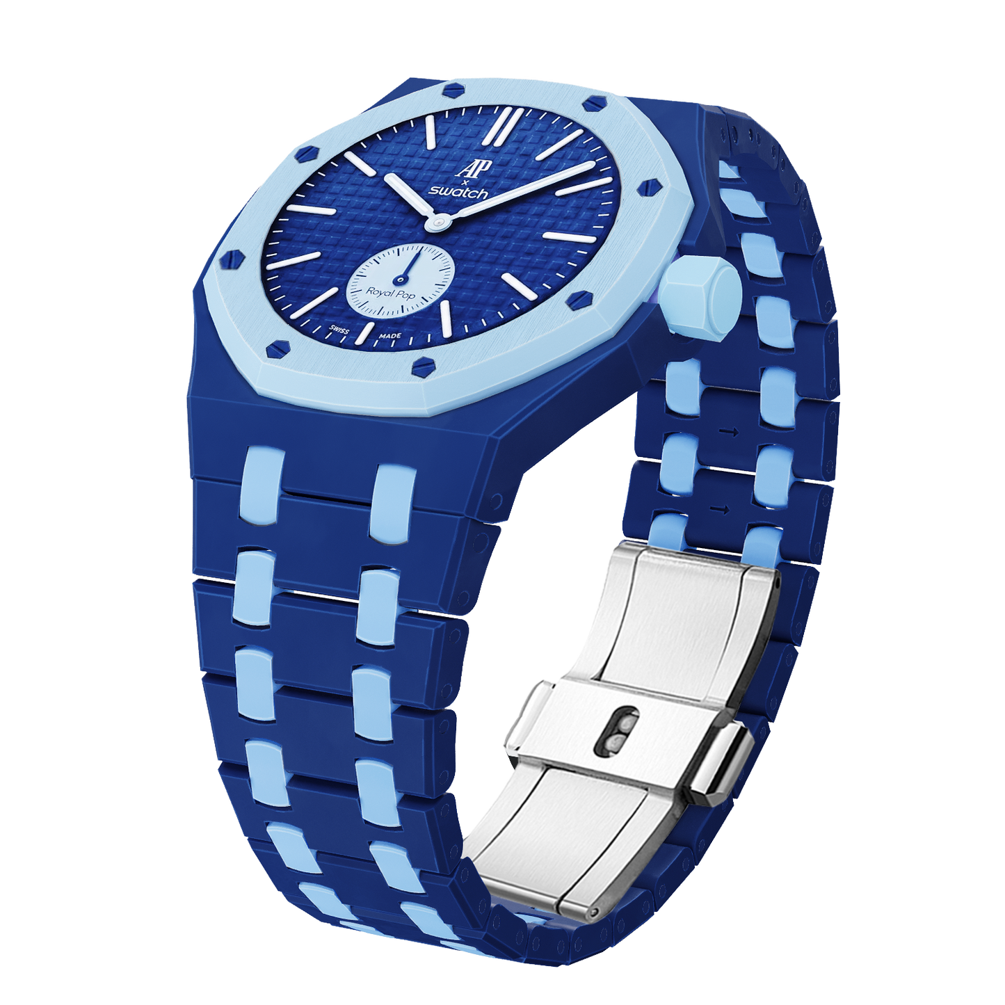 [Sparkle]Royal Oak Pop Exklusiv Bioceramic Gehäuse & Bioceramic Armband Mix Farbe