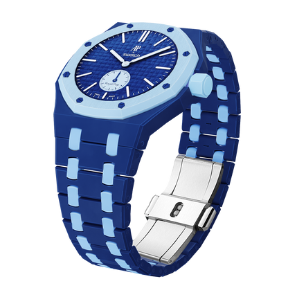 [Sparkle]Royal Oak Pop Exklusiv Bioceramic Gehäuse & Bioceramic Armband Mix Farbe