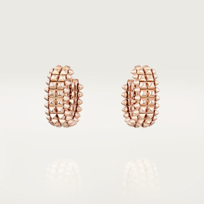[sparkle Jewelery]CLASH 9.2MM DOUBLE ROW EARRINGS