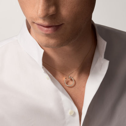 [sparkle Jewelery]JUSTE NECKLACE FULL DIAMOND