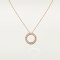 [sparkle Jewelery]LOVE NECKLACE 16MM  FULL DIAMOND